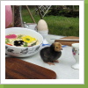 Frühstückstisch mit Besuch Frühstückstisch mit Besuch